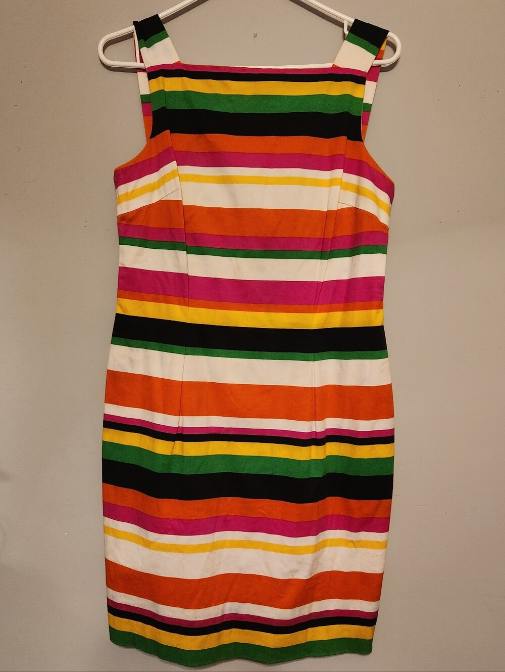 Vintage Mod Striped Dress